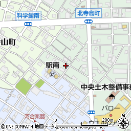 静岡県浜松市中央区北寺島町162周辺の地図