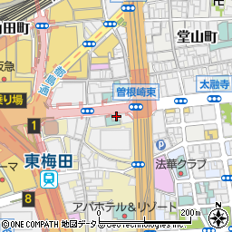 ミニミニＦＣ　梅田店・成都不動産周辺の地図
