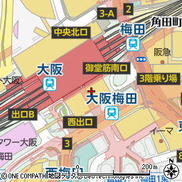 銀座ハゲ天 大阪ステーションシティ店周辺の地図