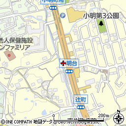 株式会社ジーアンドビー生駒北店周辺の地図