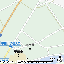 広島県安芸高田市甲田町上甲立378周辺の地図