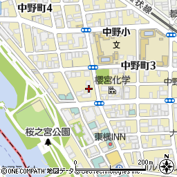 市営桜之宮住宅周辺の地図