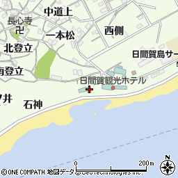 愛知県知多郡南知多町日間賀島下海周辺の地図