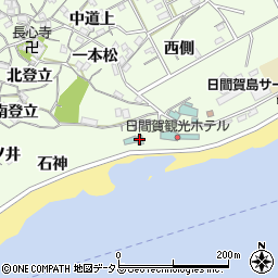 愛知県南知多町（知多郡）日間賀島（下海）周辺の地図