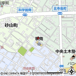 静岡県浜松市中央区北寺島町172周辺の地図