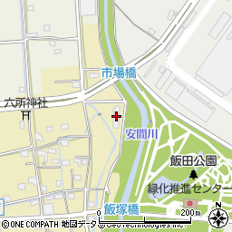 静岡県浜松市中央区下飯田町30周辺の地図