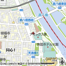 株式会社東京建設コンサルタント　関西本社周辺の地図
