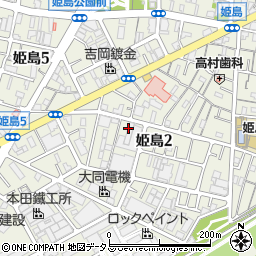 大阪山陽タクシー株式会社周辺の地図