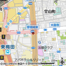 ＫｏＫｕＭｉＮ　Ｗｈｉｔｙうめだイーストモール店周辺の地図