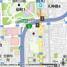 大阪府大阪市北区末広町3-5周辺の地図