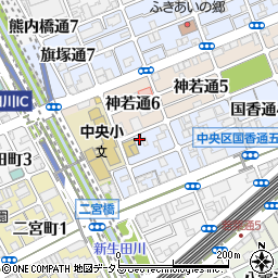 兵庫県神戸市中央区国香通6丁目3-18周辺の地図