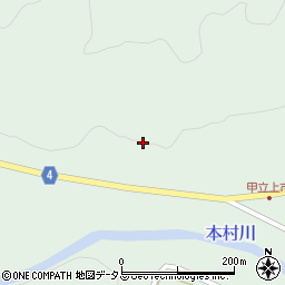 広島県安芸高田市甲田町上甲立971周辺の地図