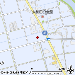 静岡県磐田市大原232周辺の地図