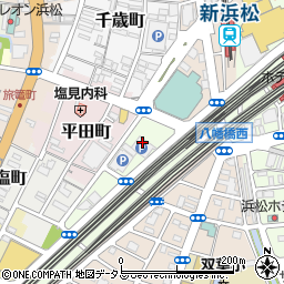 静岡県浜松市中央区海老塚町1周辺の地図