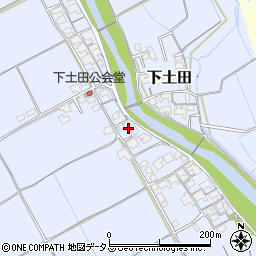 岡山県岡山市北区下土田182-1周辺の地図