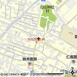 静岡県浜松市中央区雄踏町宇布見7825周辺の地図