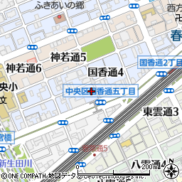 兵庫県神戸市中央区国香通5丁目1-29周辺の地図