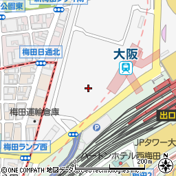 モッタポルテーニョ MOTTA PORTENO グランフロント大阪店周辺の地図