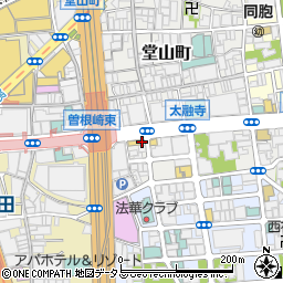 宝島２４太融寺町店周辺の地図