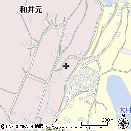 岡山県岡山市北区和井元261周辺の地図