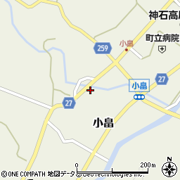 広島県神石郡神石高原町小畠2192周辺の地図