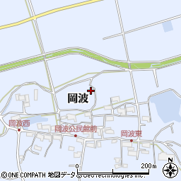 三重県伊賀市岡波805周辺の地図