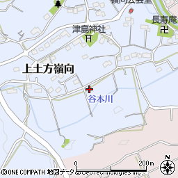 静岡県掛川市上土方嶺向849周辺の地図