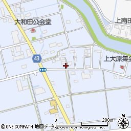 静岡県磐田市大原839周辺の地図