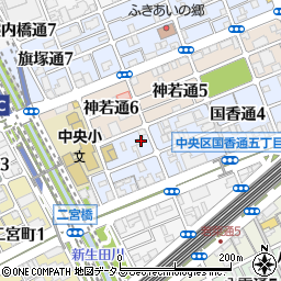 兵庫県神戸市中央区国香通6丁目3-26周辺の地図