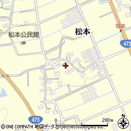 静岡県牧之原市松本153-1周辺の地図