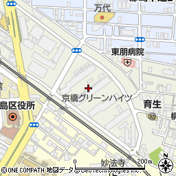 京橋グリーンハイツ周辺の地図