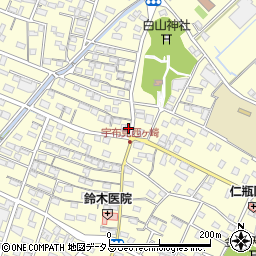静岡県浜松市中央区雄踏町宇布見7824周辺の地図