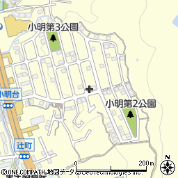 奈良県生駒市小明町2117-7周辺の地図