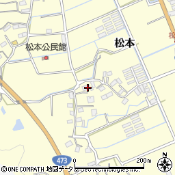 静岡県牧之原市松本501周辺の地図