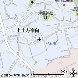 静岡県掛川市上土方嶺向913周辺の地図