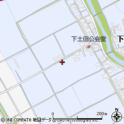 岡山県岡山市北区下土田141周辺の地図