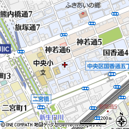 兵庫県神戸市中央区国香通6丁目3-20周辺の地図