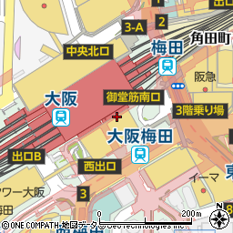芦屋天がゆ ルクア大阪店周辺の地図