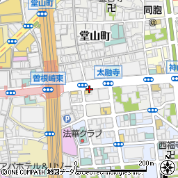 鳥貴族 太融寺店周辺の地図