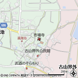 市場寺周辺の地図