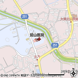静岡県掛川市上土方嶺向655周辺の地図