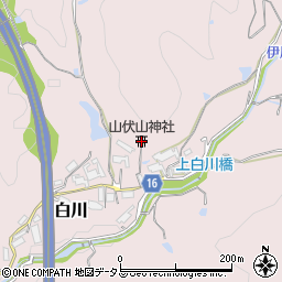 山伏山神社周辺の地図