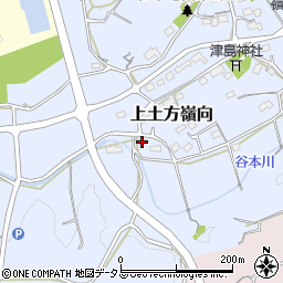 静岡県掛川市上土方嶺向842周辺の地図