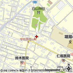 静岡県浜松市中央区雄踏町宇布見7838周辺の地図