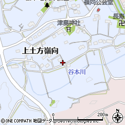 静岡県掛川市上土方嶺向942周辺の地図