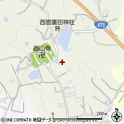 静岡県牧之原市西山寺82周辺の地図