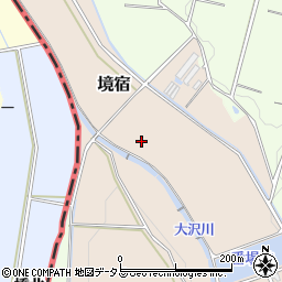 静岡県湖西市境宿周辺の地図
