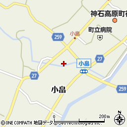 広島県神石郡神石高原町小畠2093-2周辺の地図