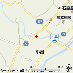 広島県神石郡神石高原町小畠2092周辺の地図