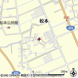 静岡県牧之原市松本183周辺の地図